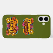 iPhone 16 Pro Hoesjes | Elektronica | Retro Bloeme (Achterkant (horizontaal))