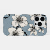 Iphone 16 Pro lightweight case with Cherry Blossom Hoesje (Achterkant horizontaal)