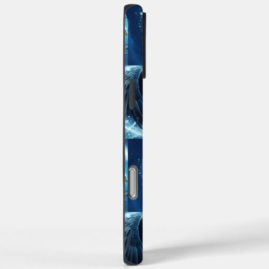 iPhone 16 Pro Max Case Bald Eagle Heart Love 1 (Achterkant / Rechts)