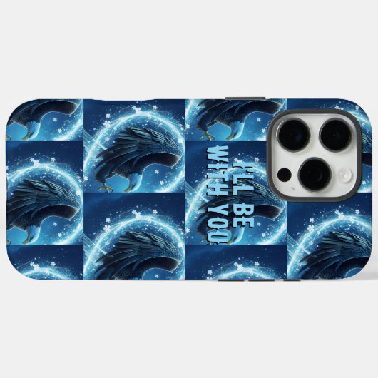 iPhone 16 Pro Max Case Bald Eagle Heart Love 1 (Achterkant (horizontaal))