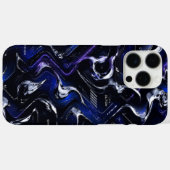 iPhone 16 Pro Max Cyber Liquid Chrome Hoesje (Achterkant (horizontaal))