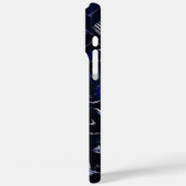 iPhone 16 Pro Max Cyber Liquid Chrome Hoesje (Achterkant / Links)
