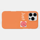 iPhone 16 Pro Max Hoesje Aangepast Justdartboard (Achterkant horizontaal)