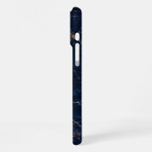iPhone 16 Pro Max Hoesje: Aangepaste naam marmer k Hoesje (Linkerkant)