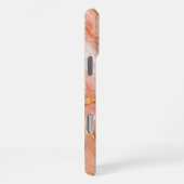 iPhone 16 Pro Max Hoesje Roze Goud Marmer Aangepas (Rechterkant)