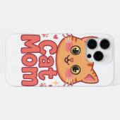 iPhone 16 Pro Max Hoesje voor Kattenmoeder (Achterkant horizontaal)