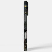 iPhone 16 Pro Max Hoesje Zwart, girly, Anime (Achterkant / Rechts)