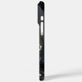 iPhone 16 Pro Max Hoesje Zwart, girly, Anime (Achterkant / Links)