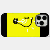 iPhone 16 Pro Max Hoesjes Hack it Make it V1 (Achterkant (horizontaal))