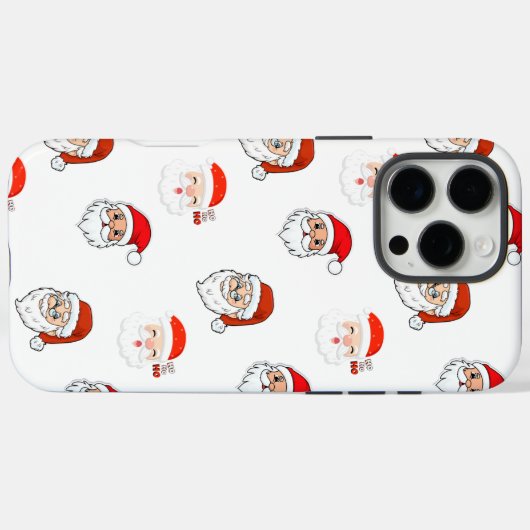 iPhone 16 Pro Max Santa Hoesje (Achterkant (horizontaal))