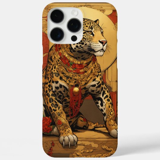 iPhone 16 Pro Max Tiger hoesjes (Achterkant)