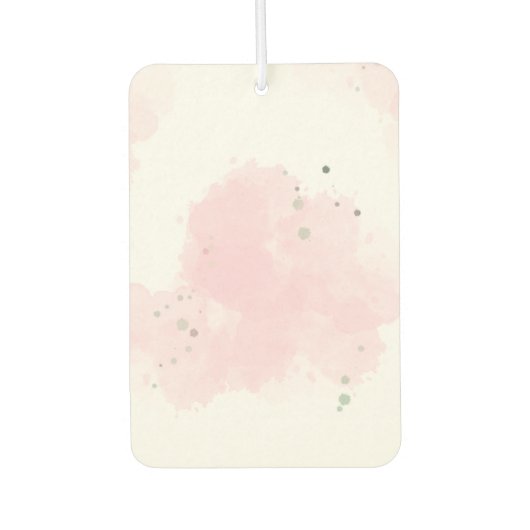 Iphone 16 roze hoesje luchtverfrisser (Voorkant)