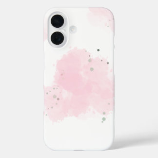 Iphone 16 roze leuke hoes