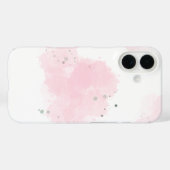 Iphone 16 roze leuke hoes (Achterkant (horizontaal))