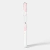 Iphone 16 roze leuke hoes (Achterkant / Links)