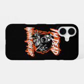 iPhone 16 Slim Fit Halloween Hoesje (Achterkant horizontaal)