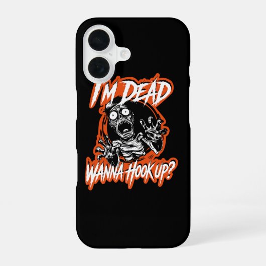 iPhone 16 Slim Fit Halloween Hoesje (Achterkant)
