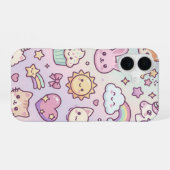 iPhone 16 Stijlvolle Cute Meisje Hoesje (Achterkant horizontaal)