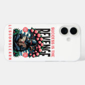 IPHONE 16 SUCCES WRAAK LESSEN GELERD CASE (Achterkant (horizontaal))
