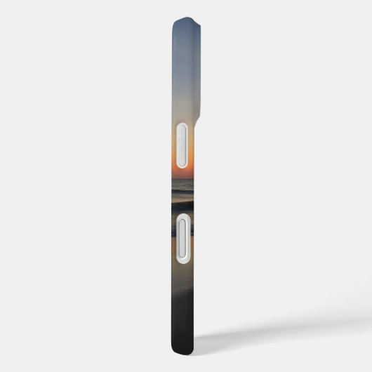IPhone 16 sunset beach phone case (Achterkant / Rechts)