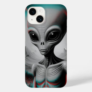 iPhone 16 telefoonhoesje met buitenaards thema Case-Mate iPhone 14 Hoesje