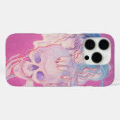 iPhone 16 telefoonhoesje - Paarse Out of Body art Case-Mate iPhone Case (Achterkant (horizontaal))