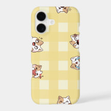 Iphone 17 Hoesje - Kawaii Kat