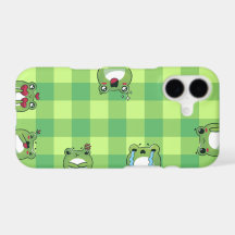 Iphone 17 Hoesje - Kawaii Kikker