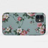 iPhone 5/5s Blue  Floral Case-Mate iPhone Case (Achterkant (horizontaal))