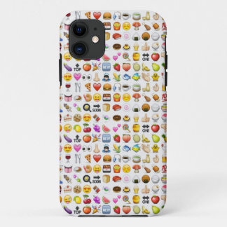 iPhone 5, 5S Custom Emoji Hoesje! iPhone 11 Hoesje