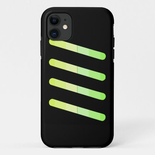 Iphone 5/5s Geel-Groene Hoes (Achterkant)