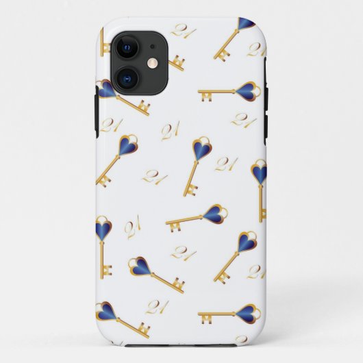 iPhone 5/5S Hoesje "21st Birthday" (Achterkant)