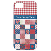 iPhone 5/5s Hoesje aan Personaliseren: hart en Roz