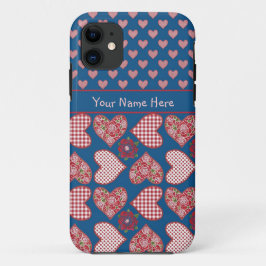 iPhone 5/5s Hoesje aan Personaliseren: hart en Roz