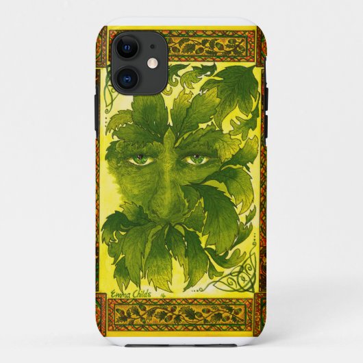 iphone 5/5s hoesje Het Groene Man (Achterkant)