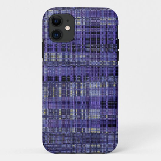 iPhone 5/5s Hoesje - Paars Abstract (Achterkant)