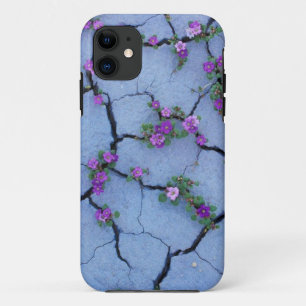 Iphone 5/5S hoesje prachtige paarse ventilatortapi