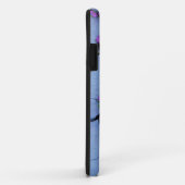 Iphone 5/5S hoesje prachtige paarse ventilatortapi (Achterkant/rechts)