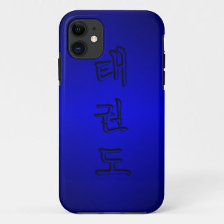 iPhone 5/5S: TaeKwonDo 태 도 (Koreaans Hangul) iPhone 11 Hoesje