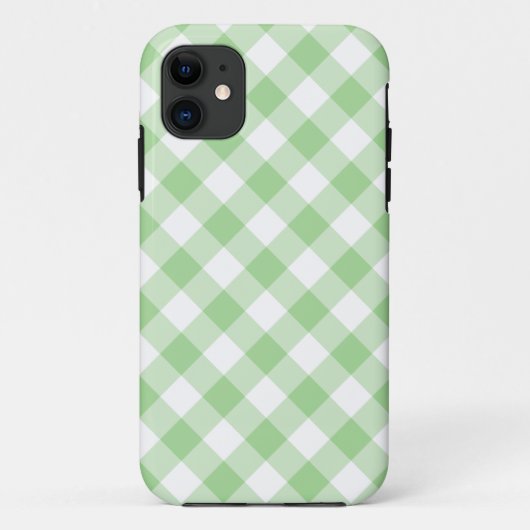 iPhone 5/5s Xtreme Hoesje: Groen Check Gingham Case-Mate iPhone Case (Achterkant)