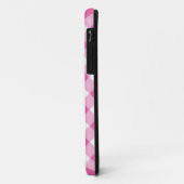 iPhone 5/5s Xtreme Hoesje: Roze, witte check Gingh Case-Mate iPhone Case (Achterkant/links)