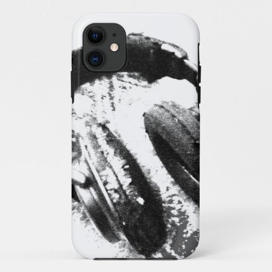 iPhone 5 Barely Er Hoesje met drukke hoofdtelefoon (Achterkant)