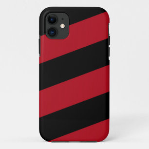 iPhone 5 Barely There Case Zwart Rode Strepen