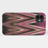 iPhone 5 Barely There, Mauve Chevron Zigzaggen Case-Mate iPhone Case (Achterkant (horizontaal))