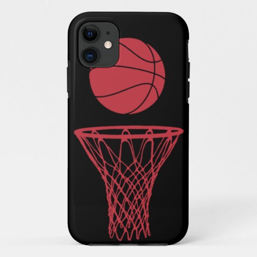 iPhone 5 Basketball Silhouette Bulls Black Case-Mate iPhone Case (Achterkant)