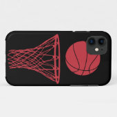 iPhone 5 Basketball Silhouette Bulls Black Case-Mate iPhone Case (Achterkant (horizontaal))