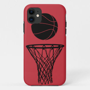 iPhone 5 Basketball Silhouette Bulls Red Case-Mate iPhone Case