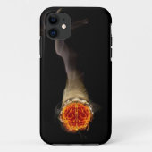 Iphone 5 Case Brain Smoke (Achterkant)