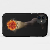 Iphone 5 Case Brain Smoke (Achterkant (horizontaal))