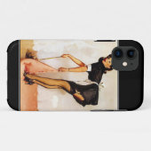 IPhone 5 Case-Mate Case Vintage PinUp Meisje (Achterkant (horizontaal))